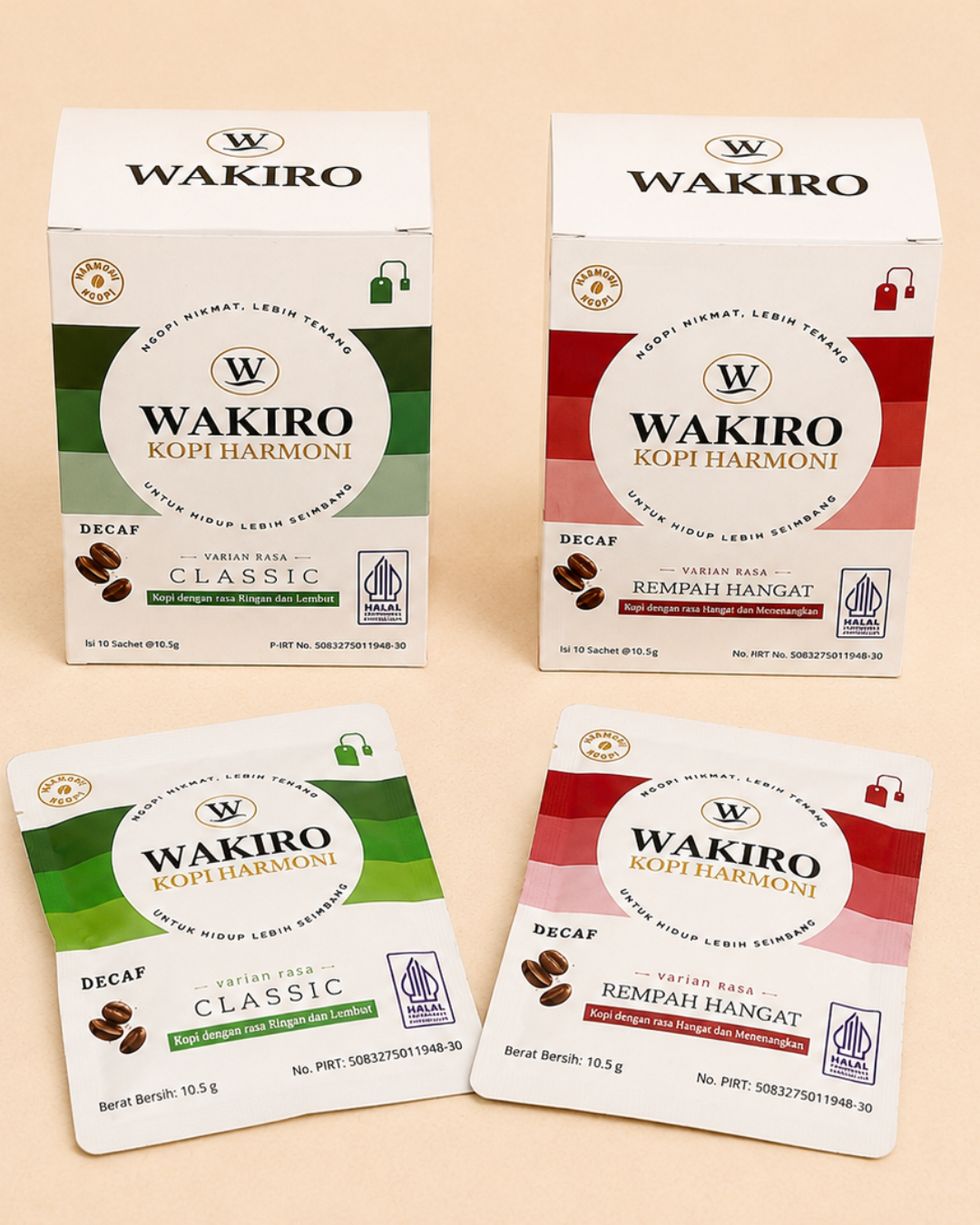 Paket Harmoni Wakiro Classic dan Rempah Hangat